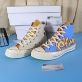 Converse x GOLF WANG cao cổ vải họa tiết CCVH104