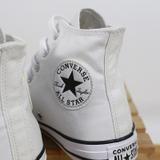 Giày Converse classic cao cổ vải trắng CCVT085