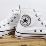 Giày Converse classic cao cổ vải trắng CCVT085