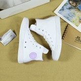 Converse cao cổ da trắng CCDT012