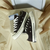 Giày Converse 1970s thấp cổ vải nâu