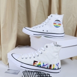 Converse Custom Pride By You cao cổ vải trắng CCVT072