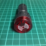 Đèn báo AD16-22SM có âm thanh lỗ 22mm 220V đỏ xanh