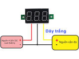 Led đo điện áp DC 0V - 30V 100V dây 0.28inh