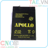 Bình Ắc Quy Apollo 6v 4.0Ah