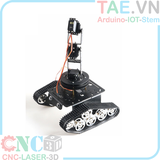 Khung Robot Tank và Cánh Tay Robot 4 Bậc DIY