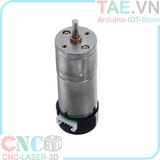 Động Cơ DC Giảm Tốc GM25 370 + Encoder Hall Sensor