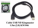 Dây cáp USB 2.0 Nối dài KINGMASTER (KM046) 1.5M