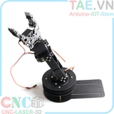 Cánh Tay Robot DIY 5DOF Đế Xoay 360 Độ