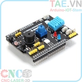 Shield Arduino Uno 9 Trong 1 DHT11 LM35 Buzzer IR Photoresistor VR RGB Button Led