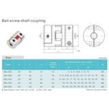 Specifications Aluminum Flexible Coupling