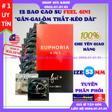 Bao cao su Feel 4 IN 1 - (Com bo 2 hộp x 12 cái)