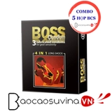 Boss 4 in 1 ( Combo 5 hộp x 3 cái )