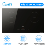 Bếp điện từ đôi Midea MC-ID358