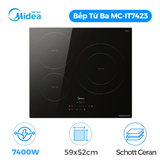 Bếp điện từ đôi Midea MC-IT7423