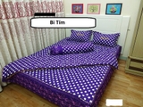 Ga trải giường Bi Tím-Loại  1.8x2m