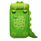 Túi ngủ cá sấu Albert màu xanh lá cho bé trai