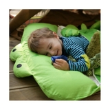 Túi ngủ cá sấu Albert màu xanh lá cho bé trai