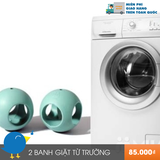 Combo 2 trái banh từ trường cho máy giặt