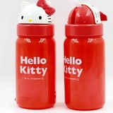 Bình nước vòi hút Skater hình Hello Kitty 350ml của Nhật