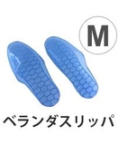 Dép đi trong nhà tắm màu xanh size M của Nhật