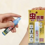 Chai xịt cơ thể chống muỗi bỏ túi của Nhật