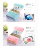 Khăn tắm Microfilber màu xanh, hồng của Nhật