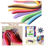 Giấy quilling 5mmx39cm phối tông màu_QL33