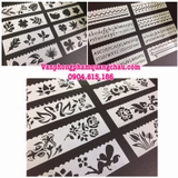 Pet Stencil - Khuôn hình trang trí, tạo viền (Bộ 08 chiếc)_CD10.2