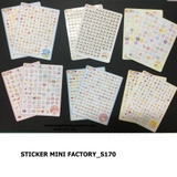 Sticker mini factory_S170