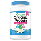 Bột Protein hữu cơ Orgain Organic Protein & Superfoods 1.22kg hương Vani.