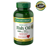 Dầu cá Nature's Bounty Fish Oil 1400 mg loại 130 viên.