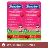 Sirô chống dị ứng Children's Benadryl Allergy Liquid, loại 472ml