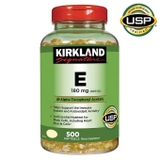 Viên uống vitamin E Kirkland Signature 400IU loại 500 viên