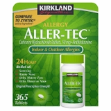 Viên uống chống dị ứng Kirkland Signature Aller-Tec loại 365 viên