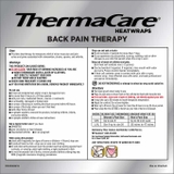 Miếng dán nóng ThermaCare HeatWraps Lower Back & Hip L/XL 10 miếng (lưng, hông).