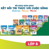 Trọn bộ sách giáo khoa và sách bài tập lớp 6 kết nối tri thức + bán kèm 1 tẩy chì 3k