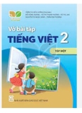 Vở bài tập tiếng việt 2 tập 1 kết nối + bán kèm 1 tẩy chì 3k