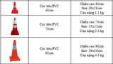 Cọc tiêu PVC