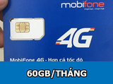 Sim 4G Mobifone MDT120A Tặng 60GB/Tháng Trọn Gói 1 Năm ( Không Chia Theo Ngày)