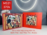 Set Quà Tết Hộp Túi MS21 - ĐỎ