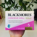 Bổ Trứng Blackmores Conceive Well Gold Tăng Khả Năng Thụ Thai