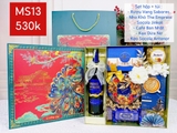 Set Quà Tết Hộp + Túi MS13 XANH DƯƠNG