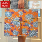 Set Quà Tết Hộp Quai Xách MS08 VÀNG CAM - KHÔNG RƯỢU