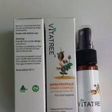 Xịt họng Vitatree keo ong và mật ong Manuka Úc