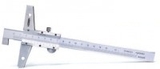 Thước đo độ sâu cơ khí có móc câu INSIZE 1248-2001, 0-200mm/0.02mm