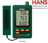 Máy đo khí CO2, nhiệt độ, độ ẩm trong nhà Extech SD800 (0 đến 4,000ppm, Có bộ ghi dữ liệu)