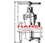 Metal seated gate valve Avarus Valves Việt Nam WGV MS