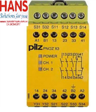 Safety relay Pilz PNOZ S5 24VDC 2 n/o