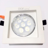 Đèn LED âm trần mặt vuông 7W (DLV-DW774)